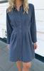 Say INA Copenhagen Kjole - Mille - Blue