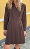 Say INA Copenhagen Kjole - Mille - Brown