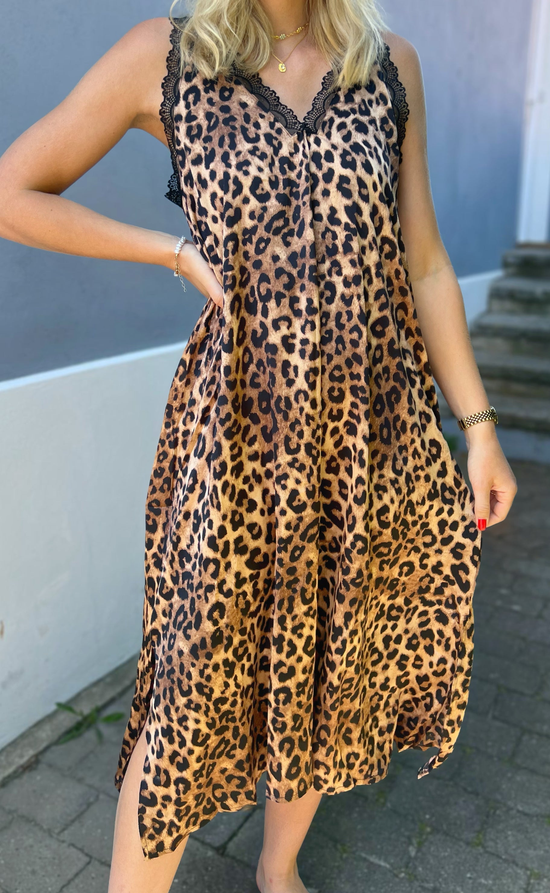 Say INA Copenhagen Kjole - Nellie - Leopard