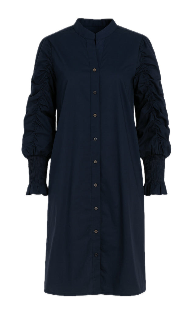 Say INA Copenhagen Kjole - Rina Ruffle - Navy Blue