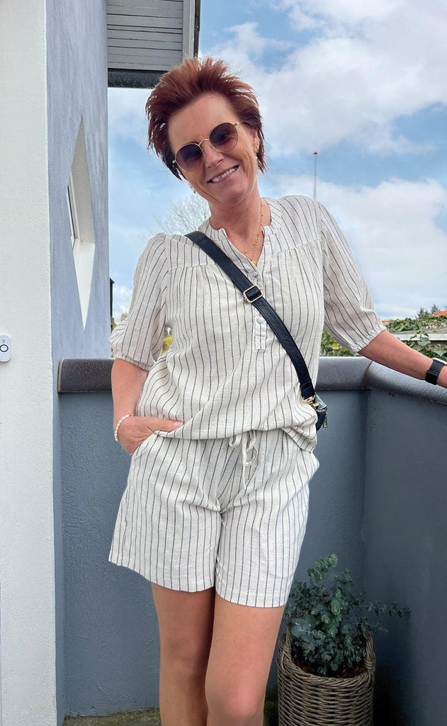 Say INA Copenhagen Shorts - Alba - Off White