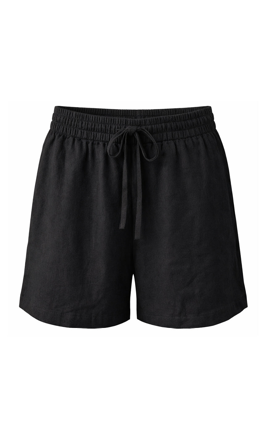 Say INA Copenhagen Shorts - Laura Linen - Black