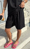 Say INA Copenhagen Shorts - Laura Linen - Black