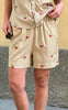 Say INA Copenhagen Shorts - Liv - Sand W. Cherries