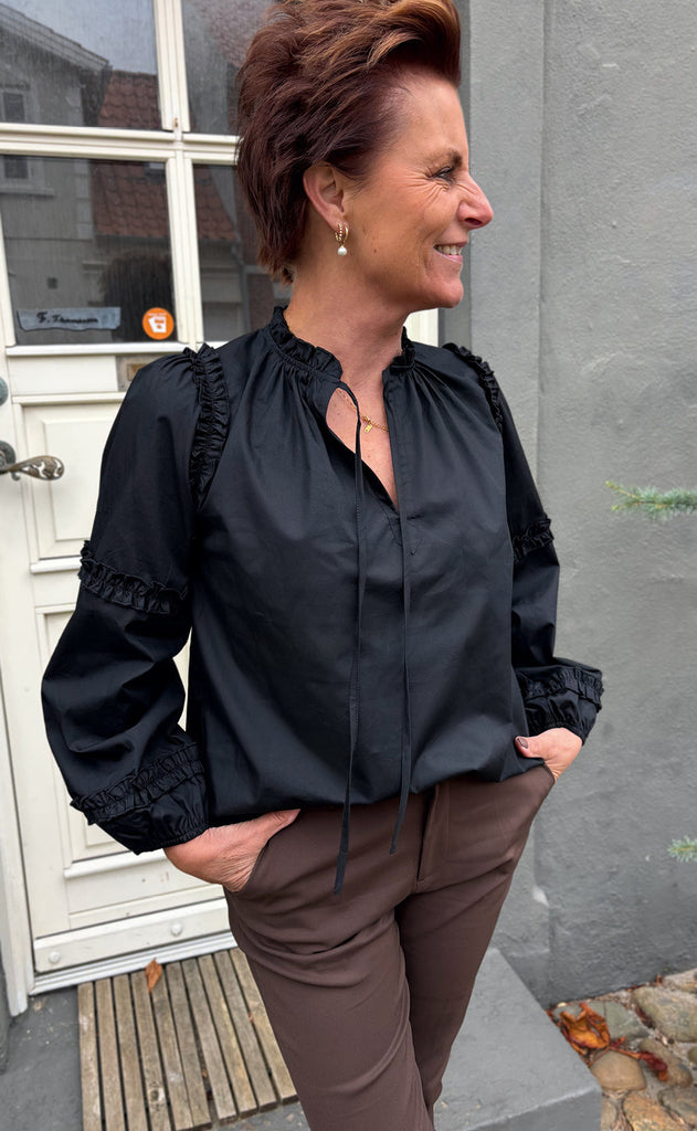 Say INA Copenhagen Skjorte - Lisea - Black