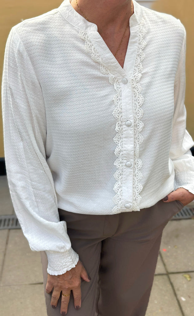 Say INA Copenhagen Skjorte - Malou - Off White