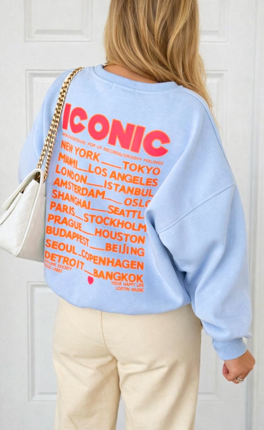 Say INA Copenhagen Sweatshirt - Iconic City - Blue