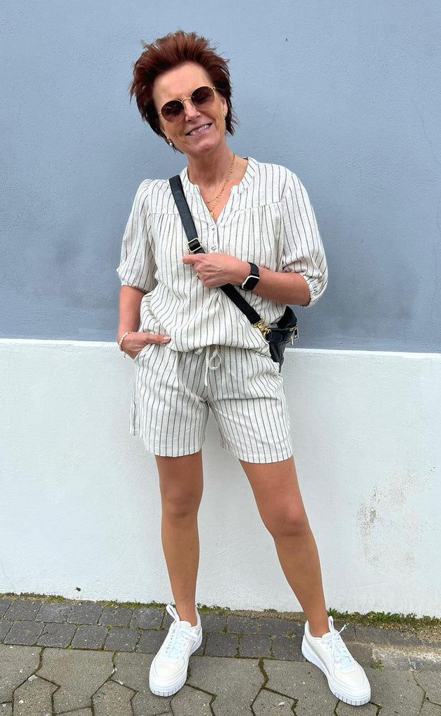 Say INA Copenhagen Topp - Alba - Off White
