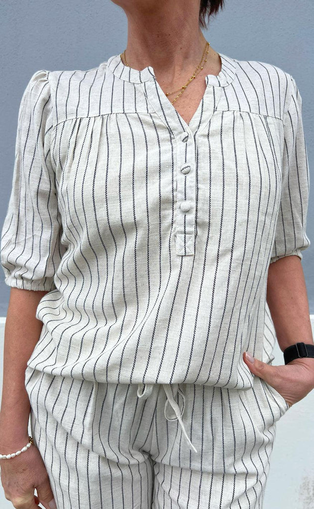 Say INA Copenhagen Topp - Alba - Off White