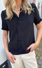 Say INA Copenhagen Topp - Catja - Black