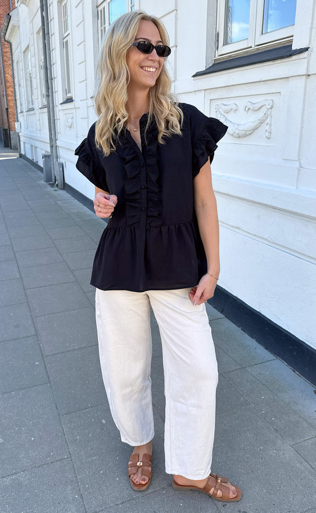 Say INA Copenhagen Topp - Freya - Black