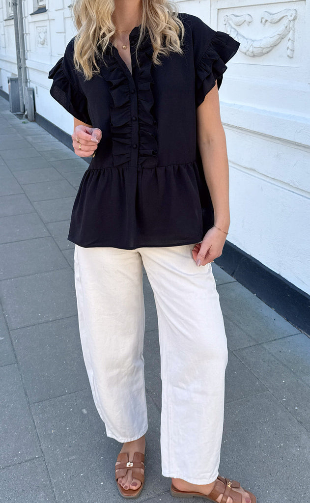 Say INA Copenhagen Topp - Freya - Black