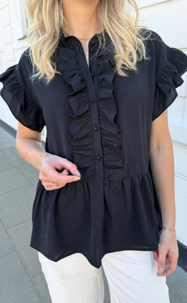 Say INA Copenhagen Topp - Freya - Black
