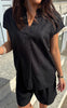 Say INA Copenhagen Topp - Laura Linen - Black