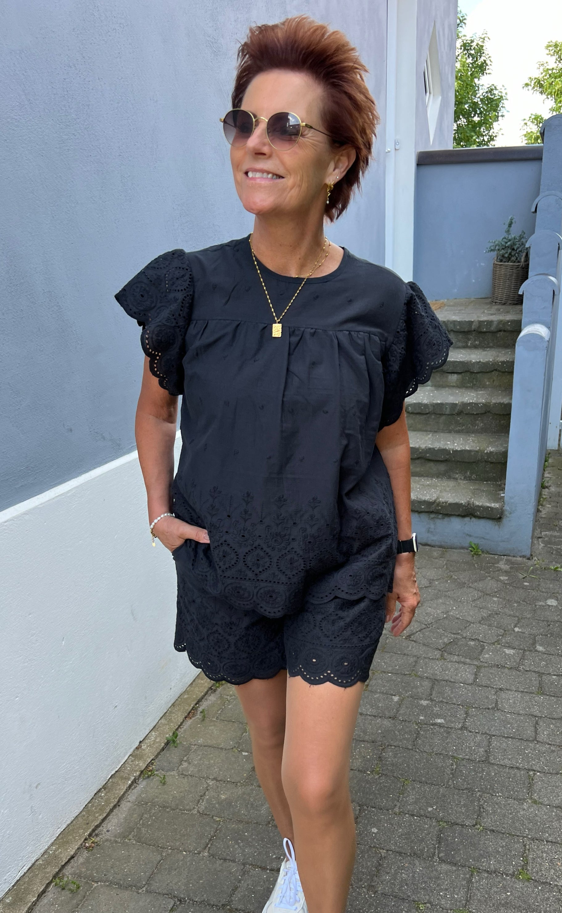 Say INA Copenhagen Topp - Line - Black