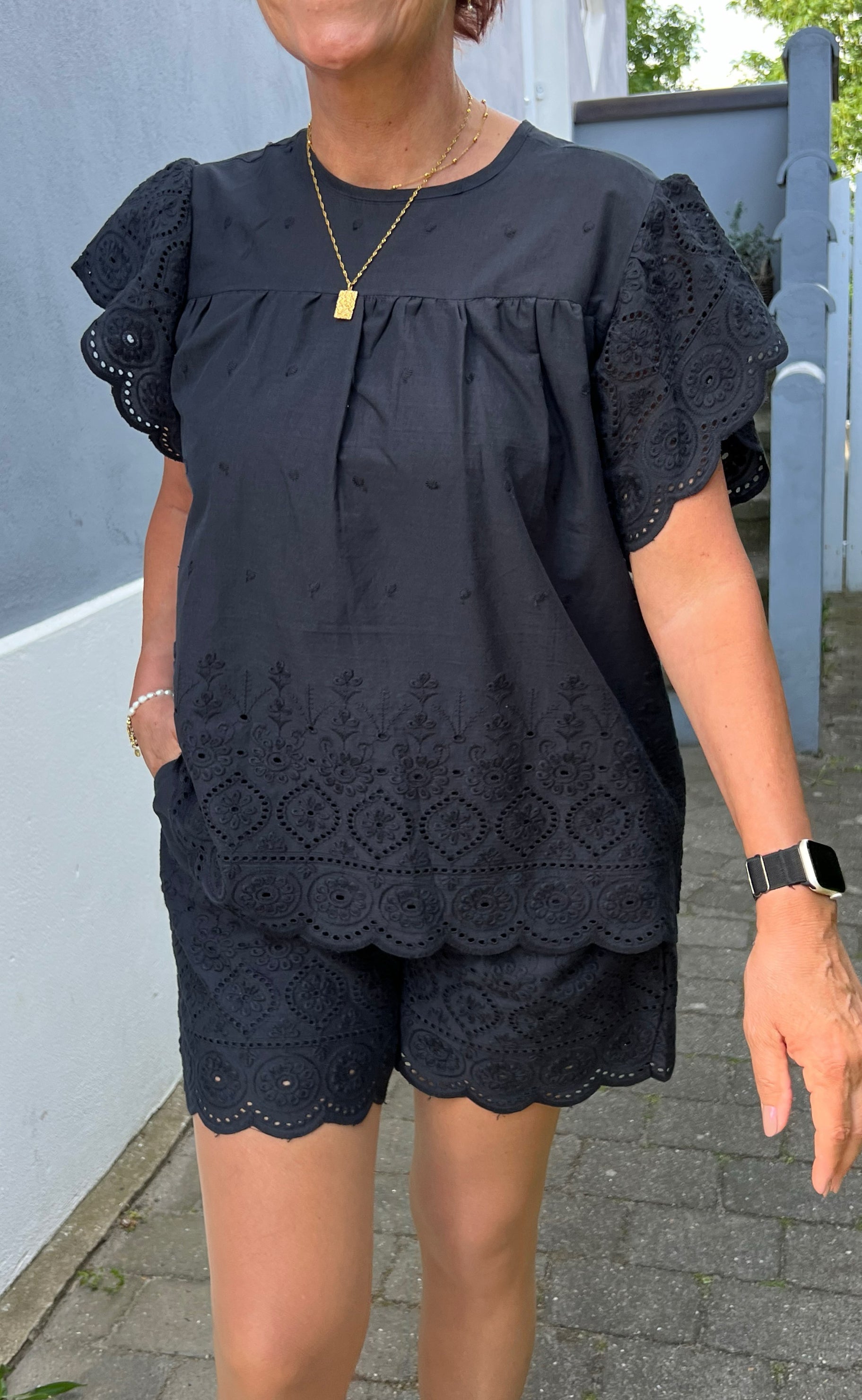 Say INA Copenhagen Topp - Line - Black