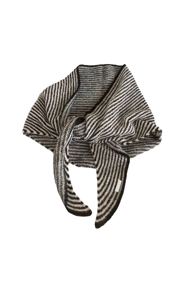 Say INA Copenhagen Skjerf - Sophie - Black Striped