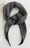 Say INA Copenhagen Skjerf - Sophie - Black Striped