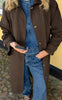 Say INA Copenhagen Trenchcoat - Louisa Long - Chocolate Brown