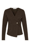 Sisters Point Bluse - Gevela LS - D. Chocolate