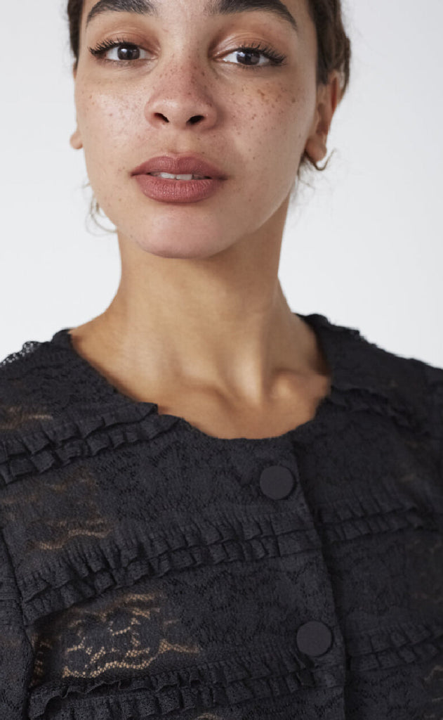 Sisters Point Bluse - Nan-Topp - Black