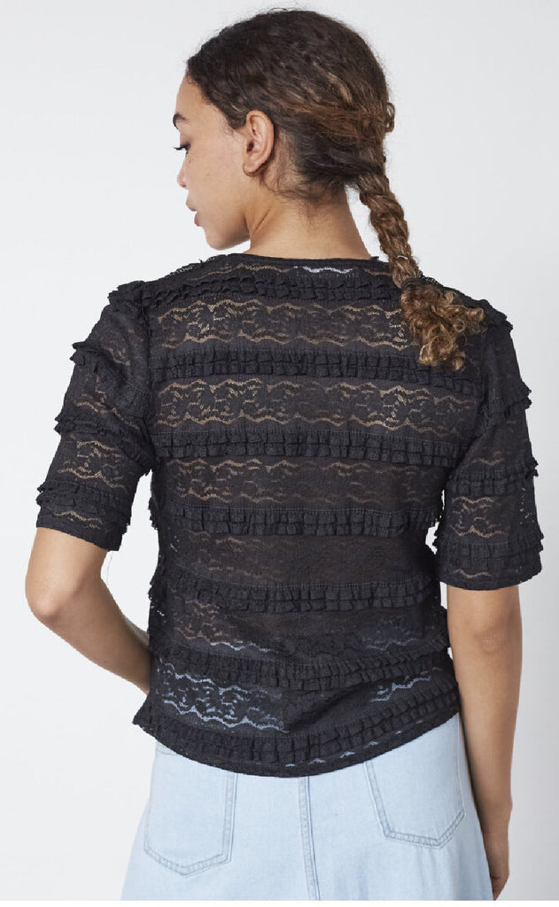 Sisters Point Bluse - Nan-Topp - Black