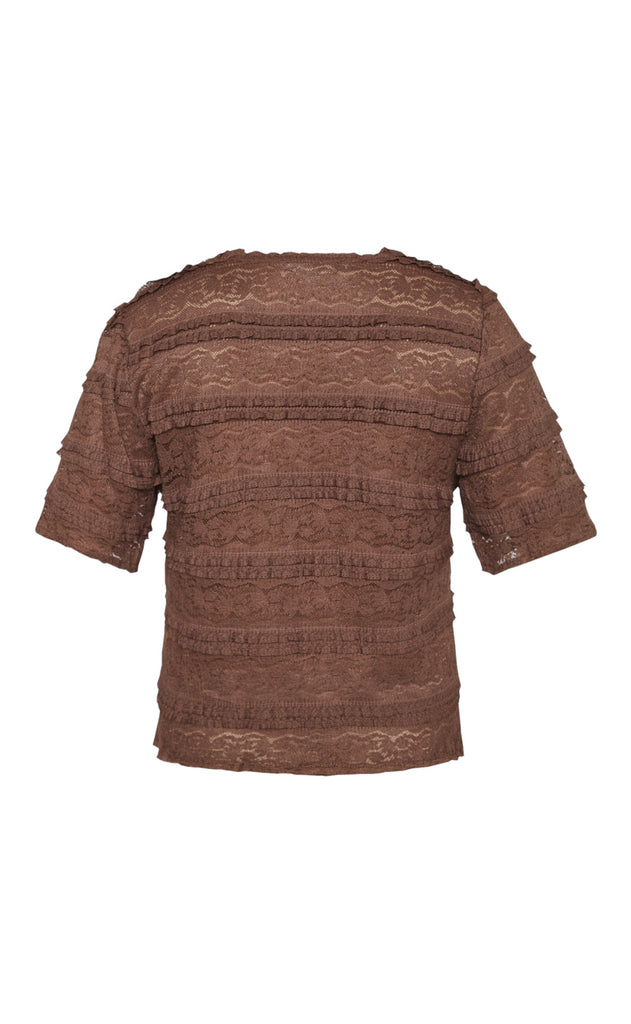 Sisters Point Bluse - Nan-Topp - Brown