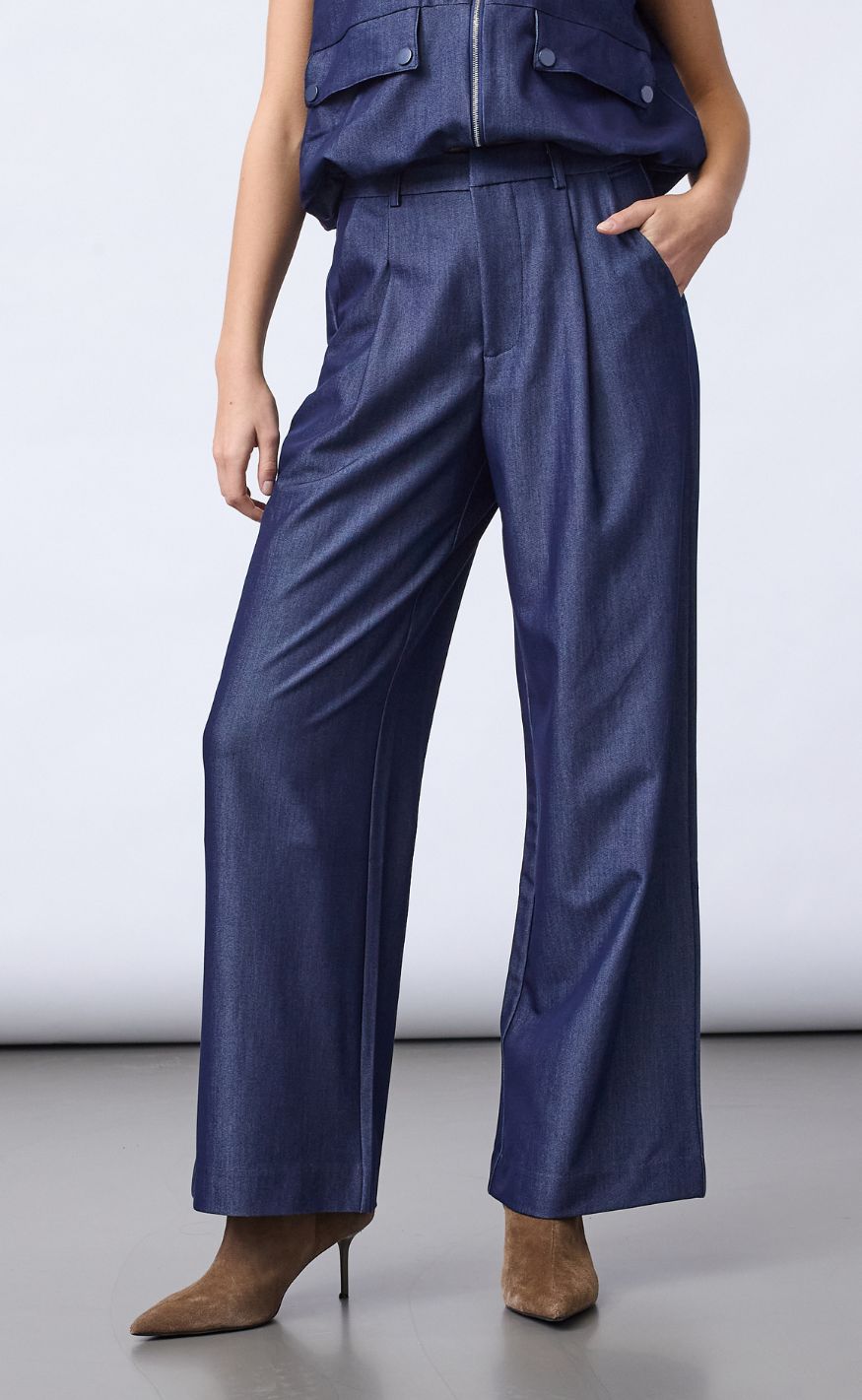 Sisters Point Bukser - GREAT-PA5 - Denim