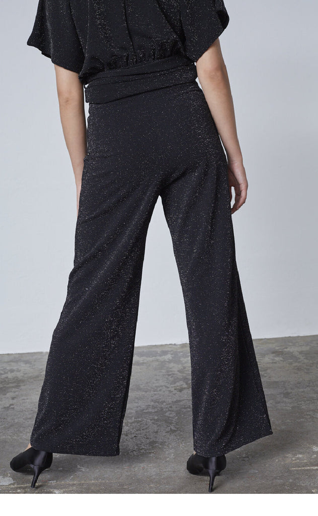 Sisters Point Bukser - Glut-PA5 - Black/Silver