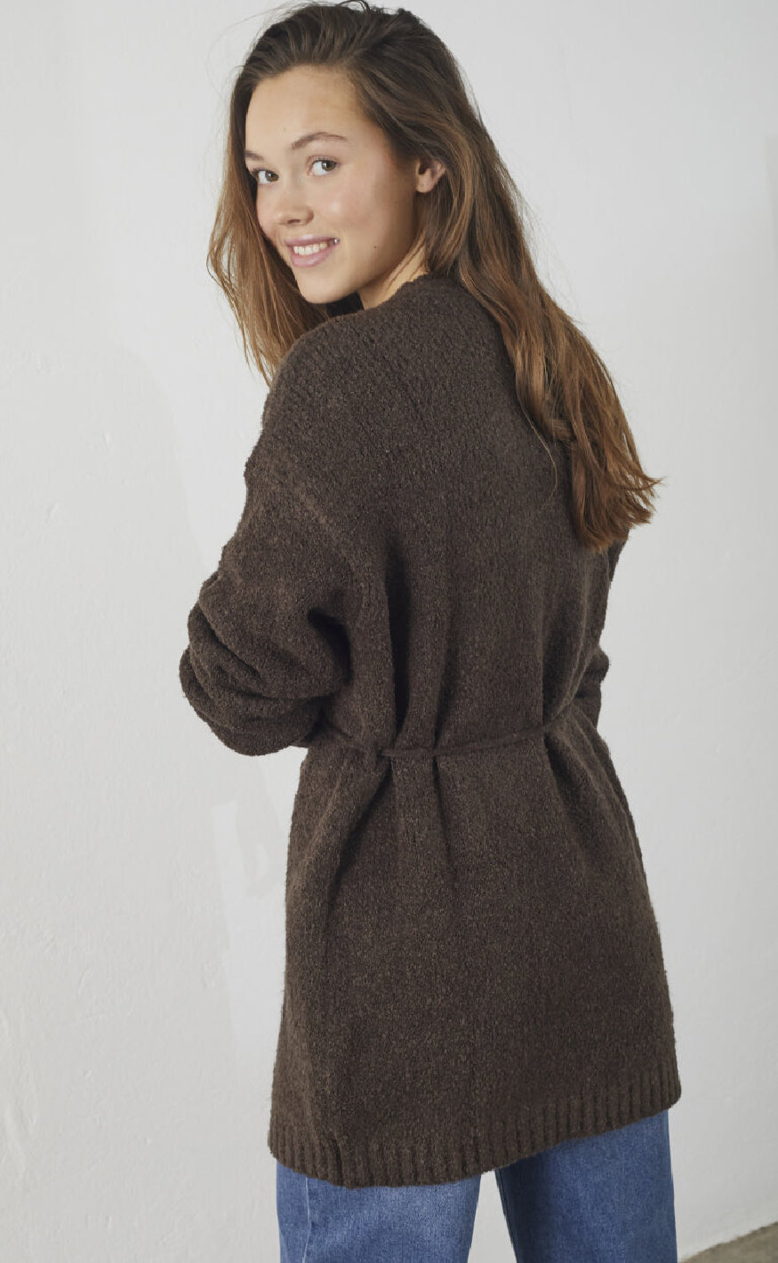 Sisters Point Cardigan -  Hemma-CA - Mocha Brown