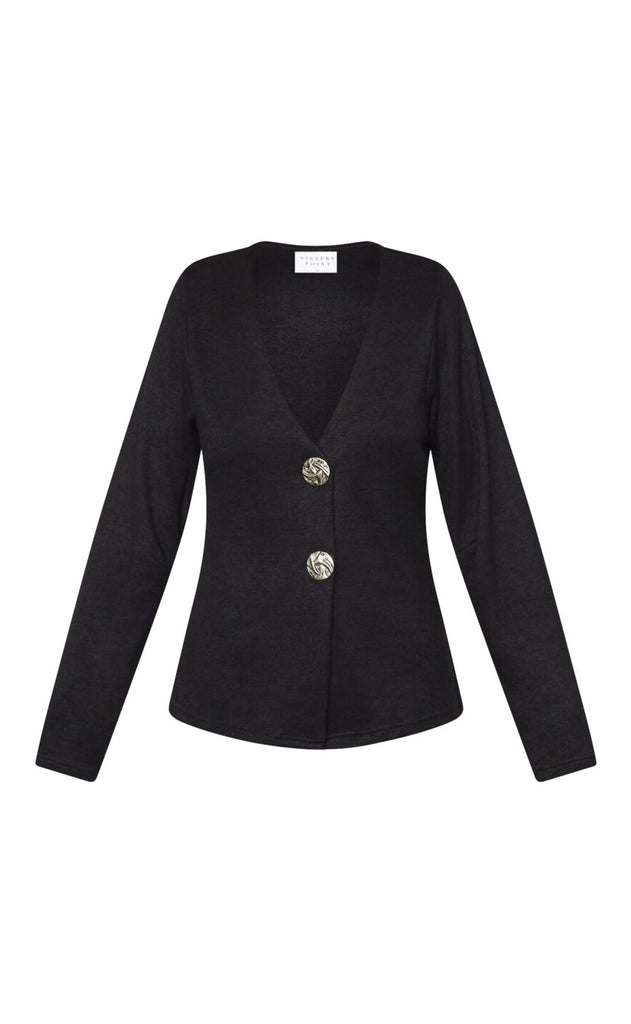 Sisters Point Cardigan - Vitea-CA - Black