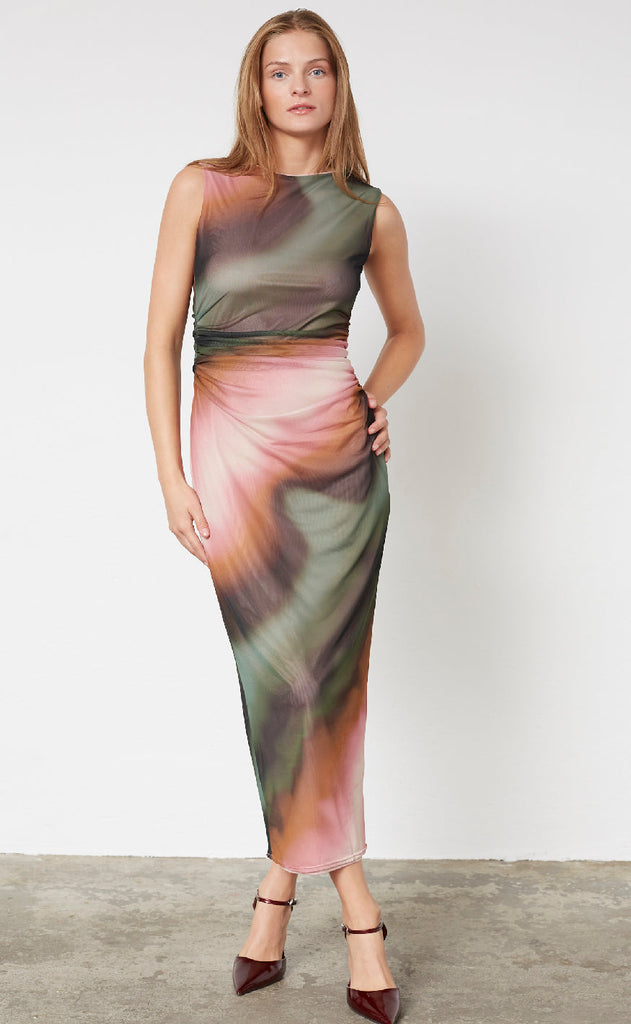 Sisters Point Kjole - Esme-DR12 - Rose/Khaki