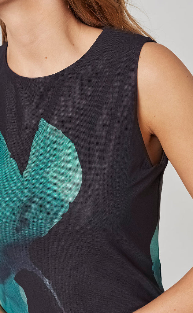 Sisters Point Kjole - Esme-DR13 - Green Flower