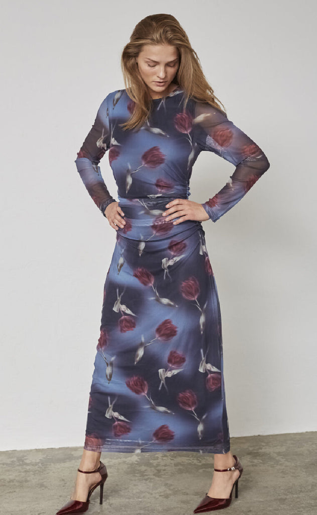 Sisters Point Kjole - Esme-DR.LS13 - Flower Print