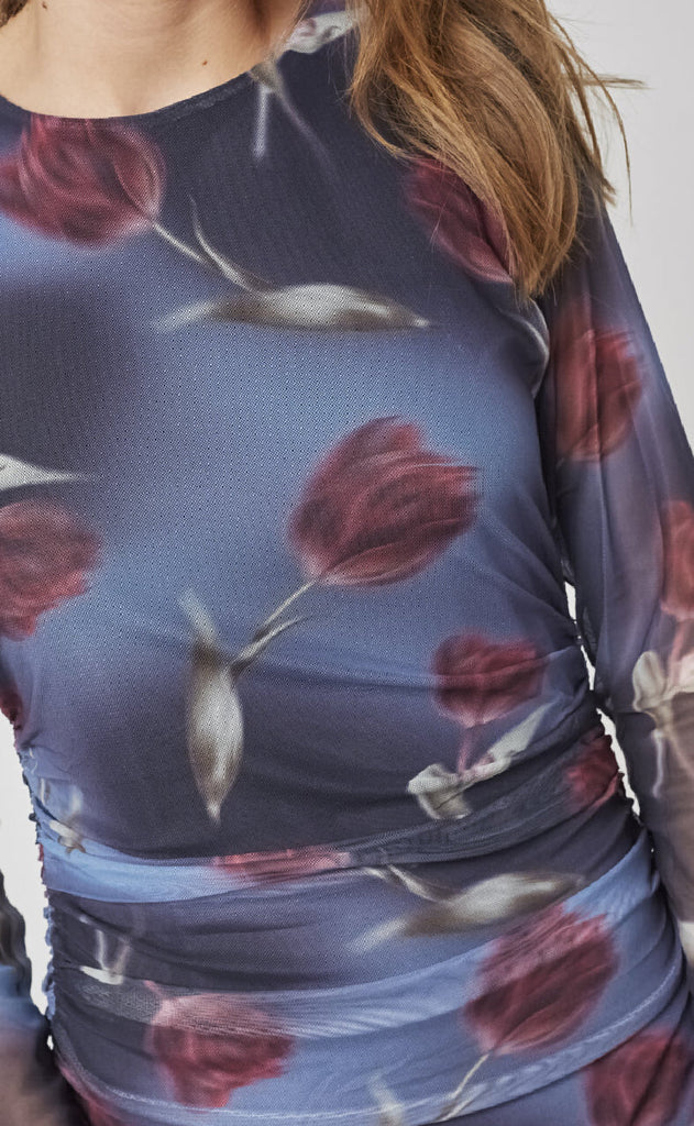 Sisters Point Kjole - Esme-DR.LS13 - Flower Print