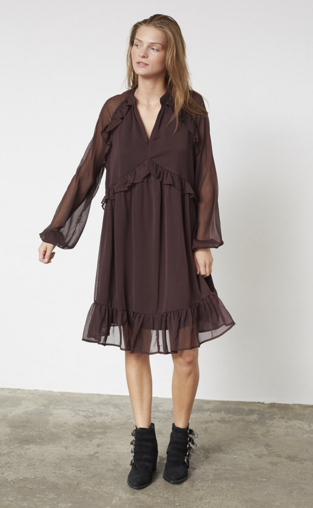 Sisters Point Kjole - Usar-DR - Mahogany