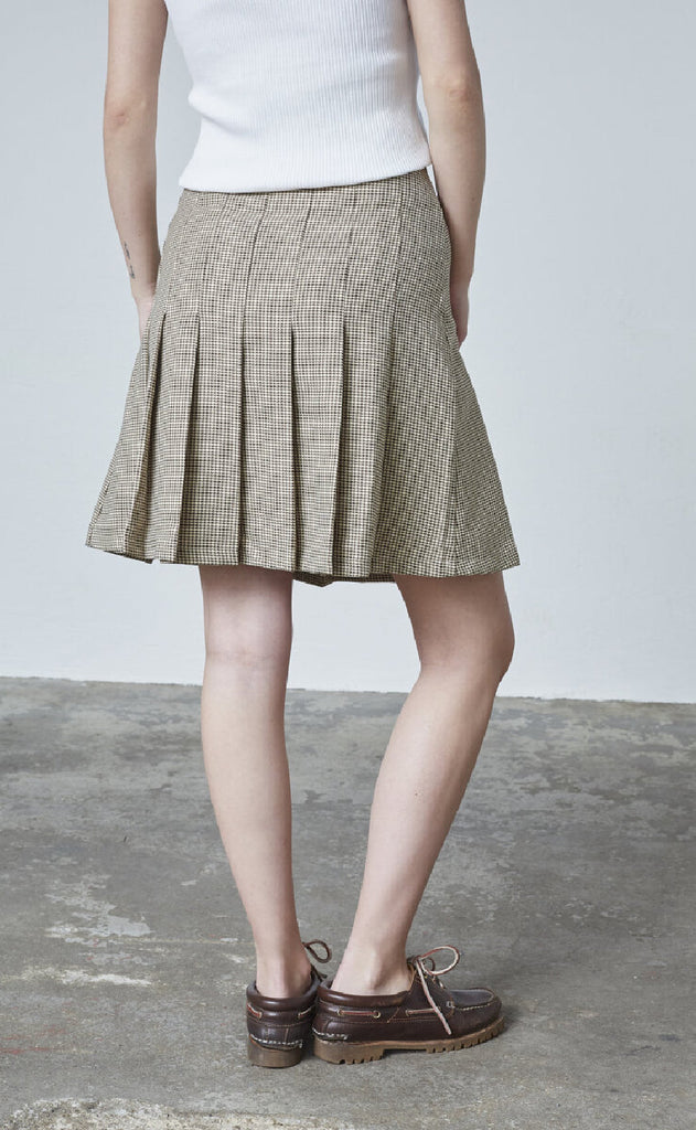 Sisters Point Skjørt - Nope-SK4 - Brown Check