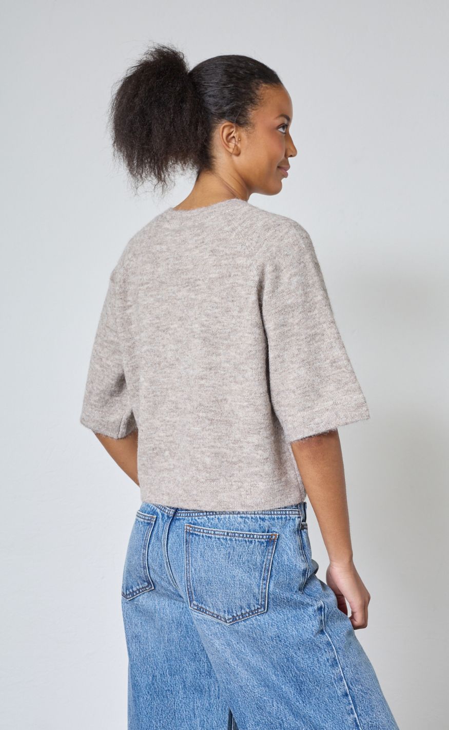 Sisters Point Pullover - KAPPO-PU - Sand Mel
