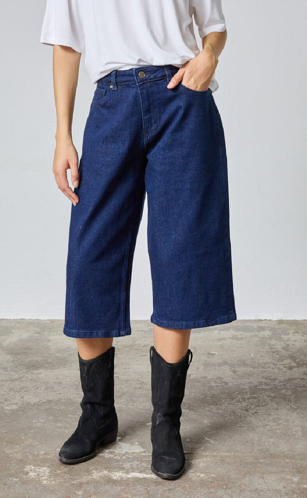 Sisters Point Shorts - Olina-JE1 - Unwashed Blue