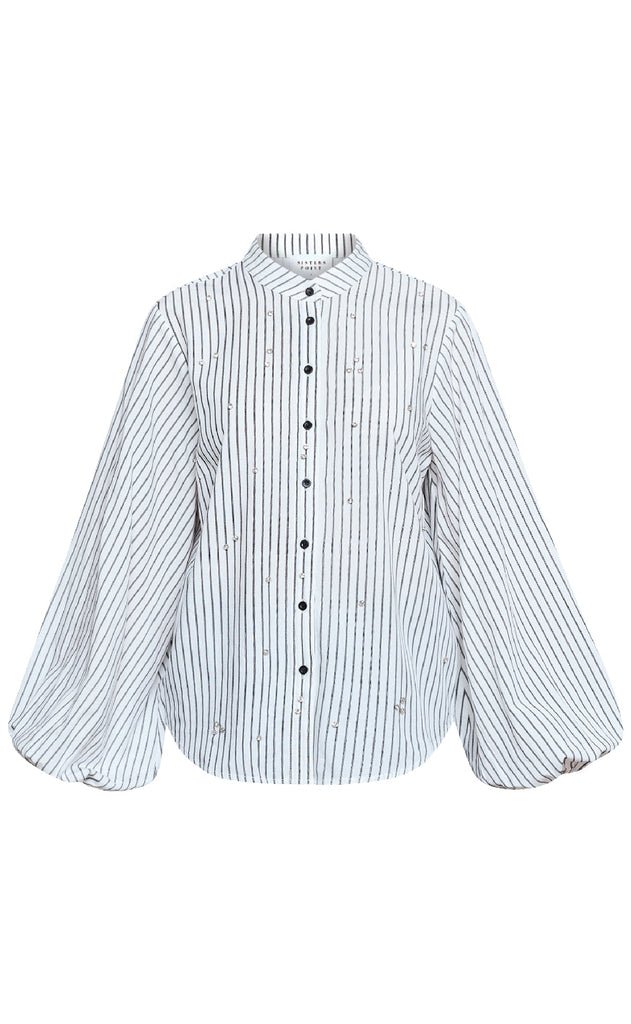 Sisters Point Skjorte - Elasia-SH - White/Black