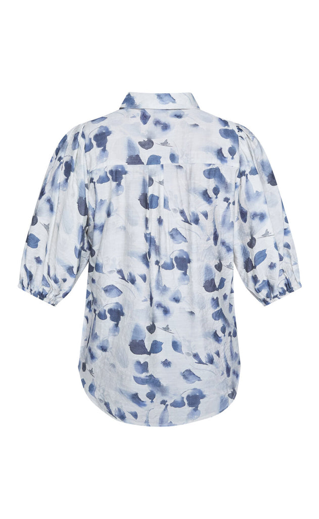 Sisters Point Skjorte - Ella-SH73 - Cream/Blue