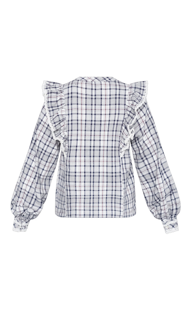 Sisters Point Skjorte - Ulima-SH - Grey/Check