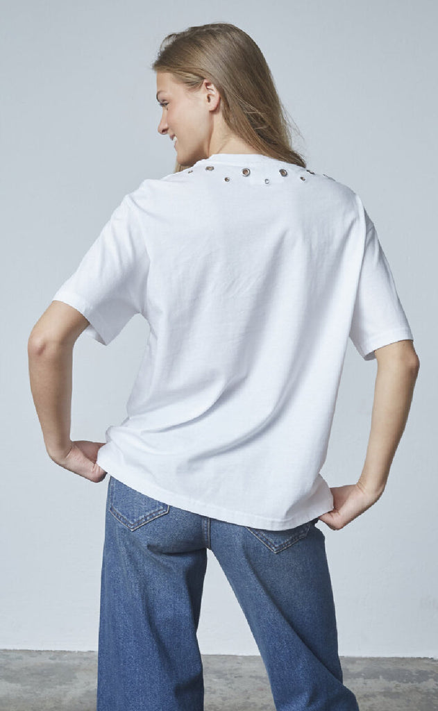 Sisters Point T-shirt - Heba-SS - White