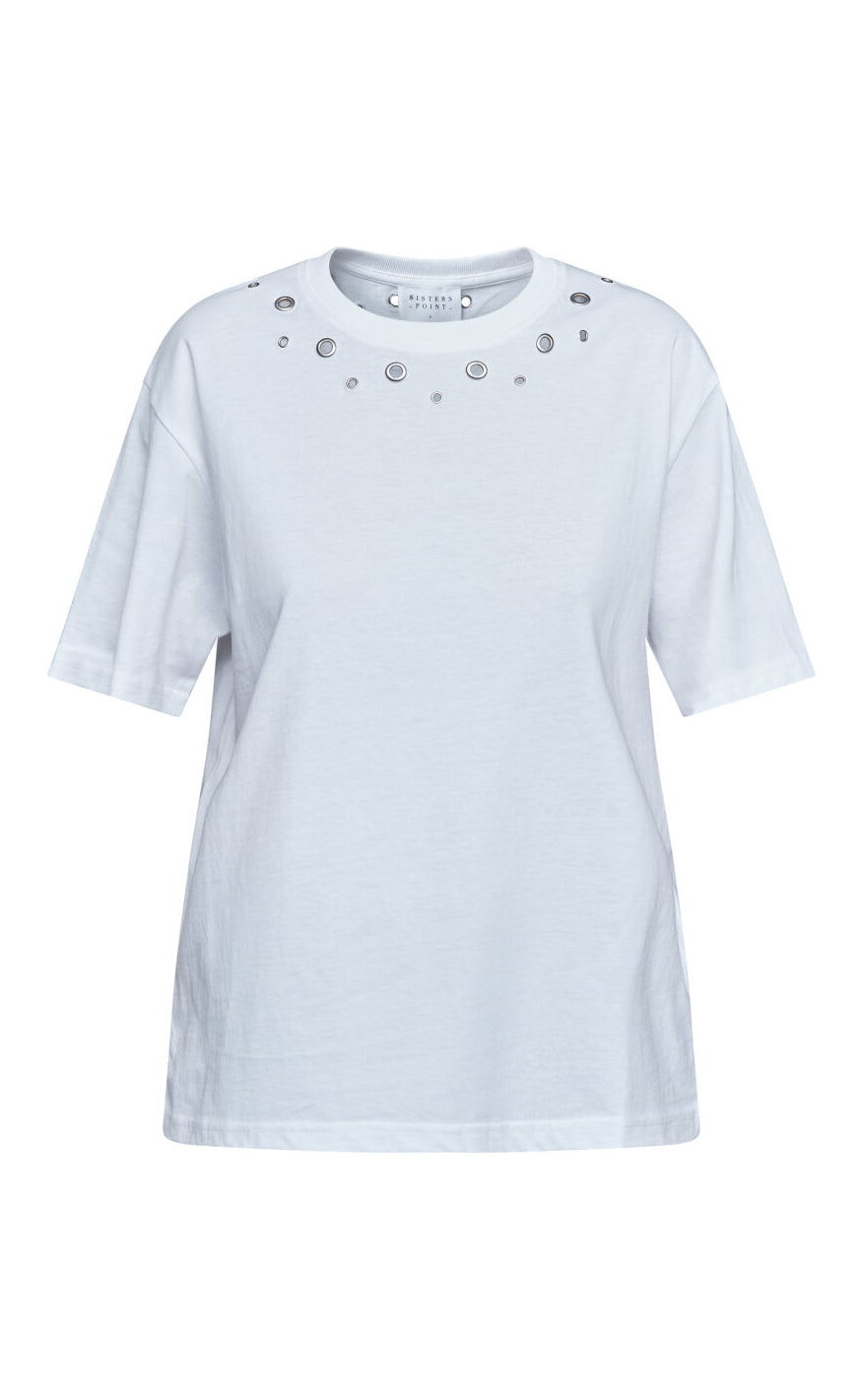 Sisters Point T-shirt - Heba-SS - White