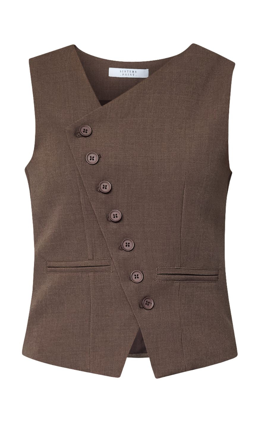 Sisters Point Vest - Geta-VE2 - Teak