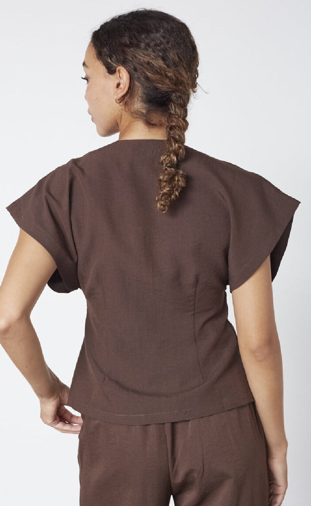 Sisters Point Vest - Gevela-VE2 - Brown