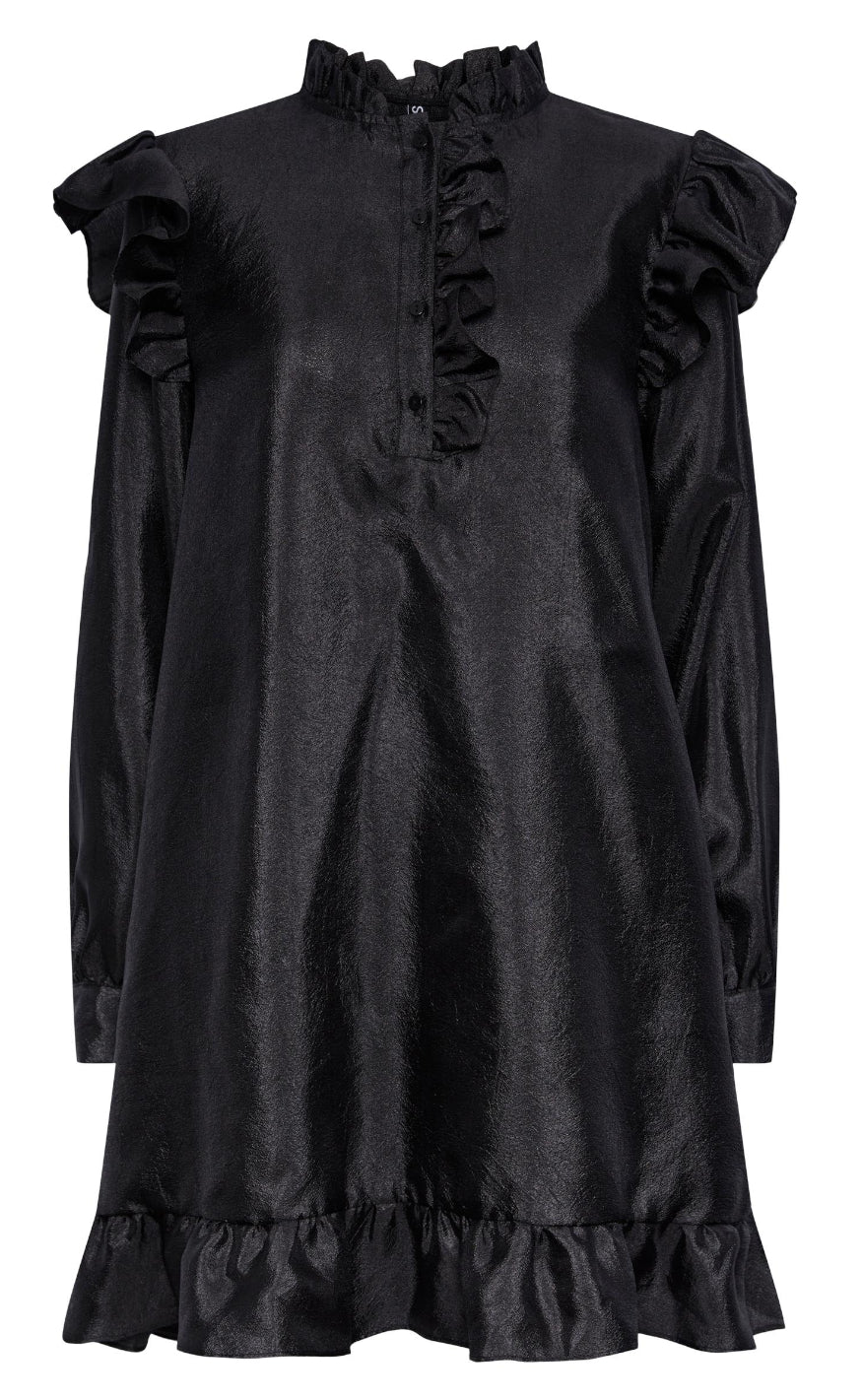 Pieces Kjole - Sun - Black