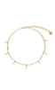 Smykkeli Copenhagen Ankelkjede - Small Pearl - Gold Colour