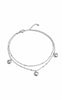 Smykkeli Copenhagen Ankelkjede - Sweet Crush - Silver Colour