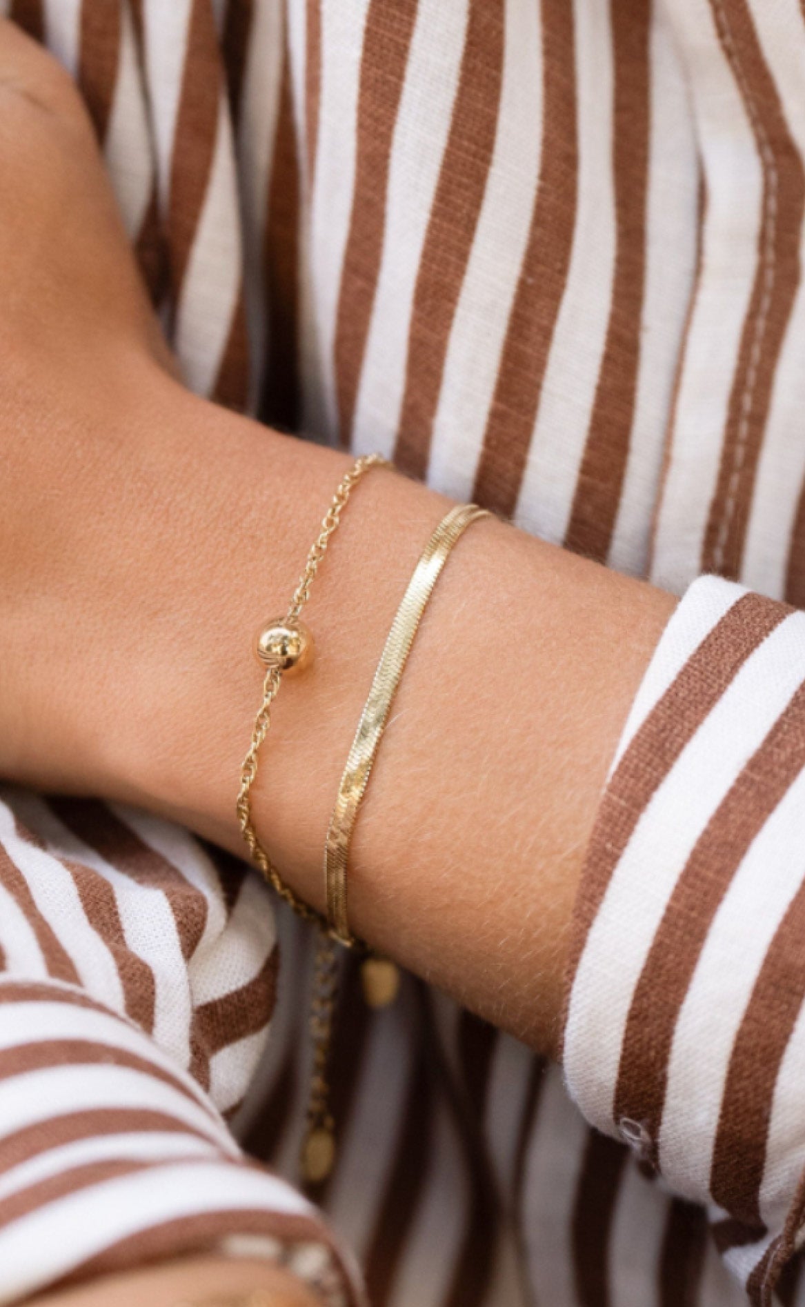 Smykkeli Copenhagen Armbånd - Chicago - Gold